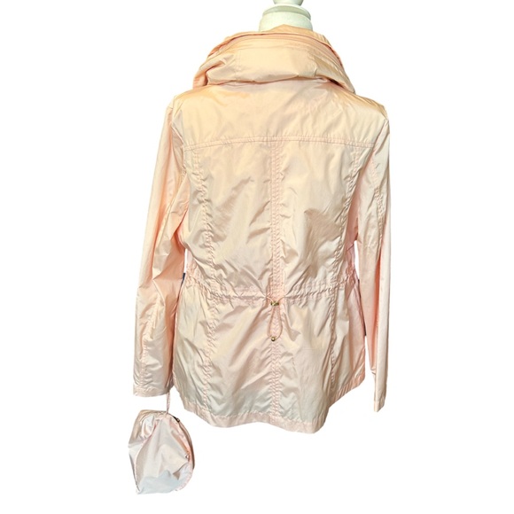 Cole Haan  Apricot Water Repellent Hooded Package Parka Size Large - Picture 7 of 7
